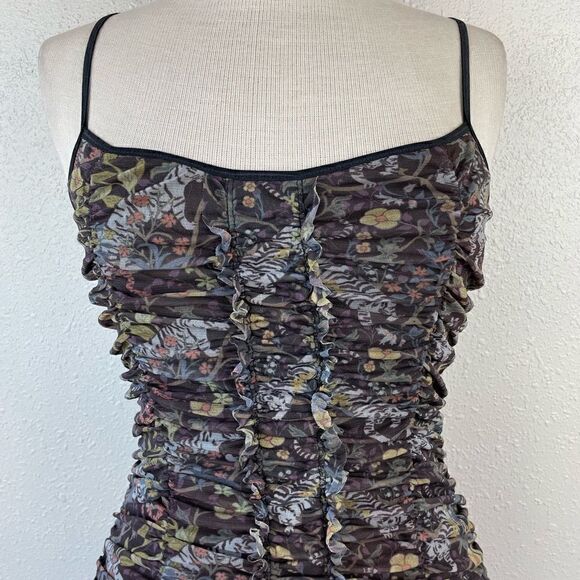 Urban Outfitters Nylon Mini Dress Size M EUC - Picture 2 of 7